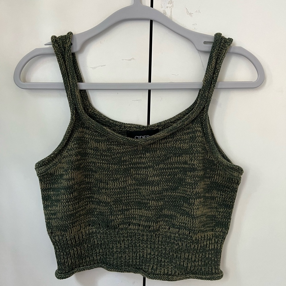 Knitted beachy top